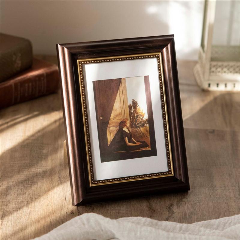 相框相片创意复古画框6 7寸8寸10寸12寸挂墙洗照片加相框摆台