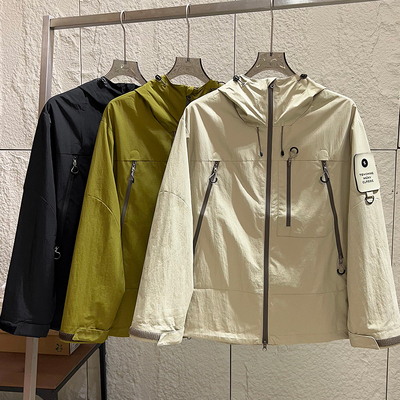 山系户外机能防泼水冲锋衣外套潮