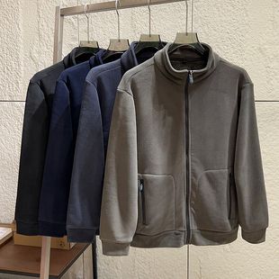 巨暖和！加绒加厚奥利绒！秋冬男士户外休闲亲肤保暖立领夹克外套