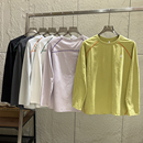 闭眼入！户外山系情侣款 秋季男女速干透气撞色明辑线圆领长袖T恤