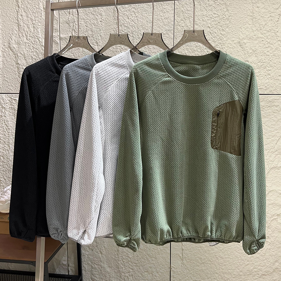 男女舒适保暖运动圆领长袖卫衣