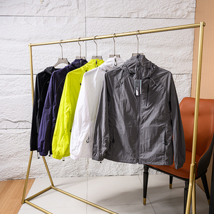 新品 夏季 男女宽松连帽皮肤衣外套潮 轻薄防晒抗UV 山系户外机能