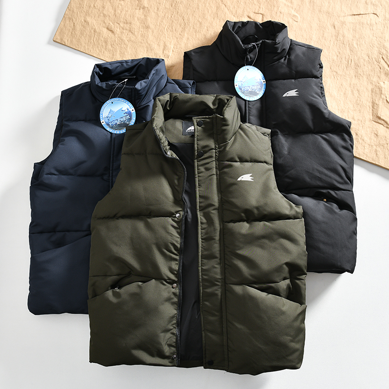 防风防泼水机能户外保暖休闲马甲