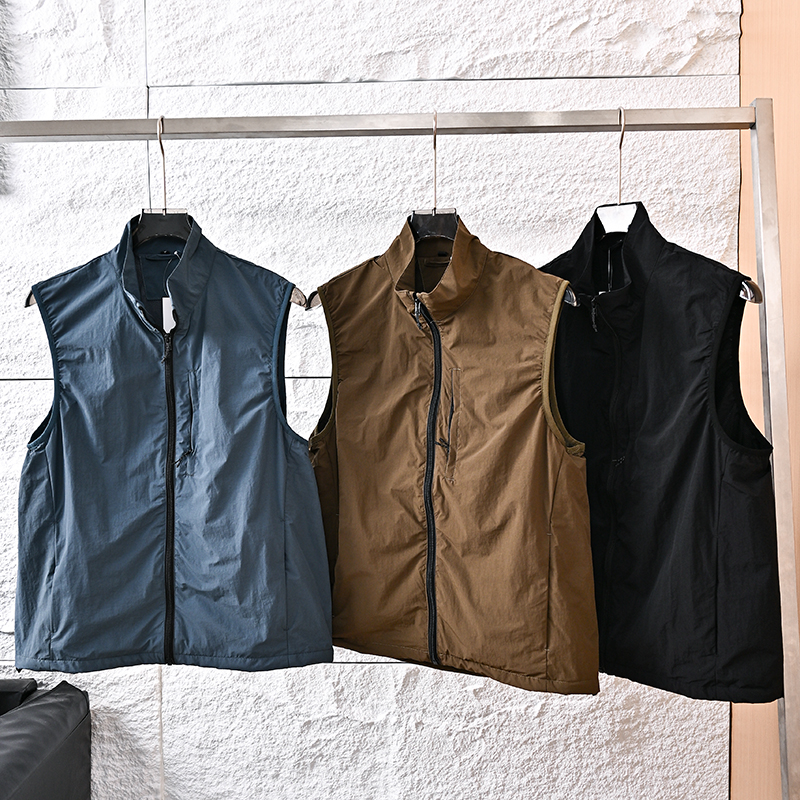 城市机能男女可穿防泼水立领马甲