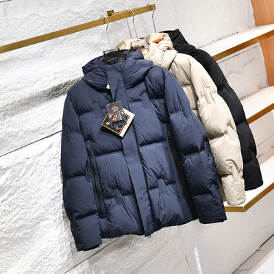 滑雪系列意式轻奢保暖连帽羽绒服