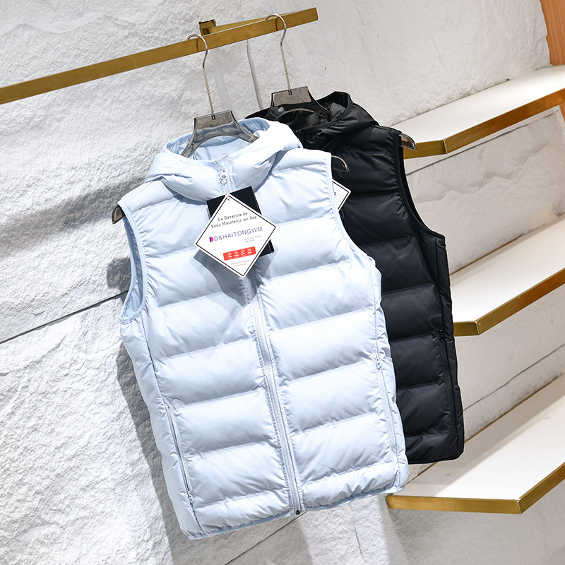 科技自发热+分仓锁棉！秋冬新品男女户外防风防水保暖连帽棉马甲,男装,常规马甲,淘宝优惠券,粉丝福利购,淘宝优惠卷