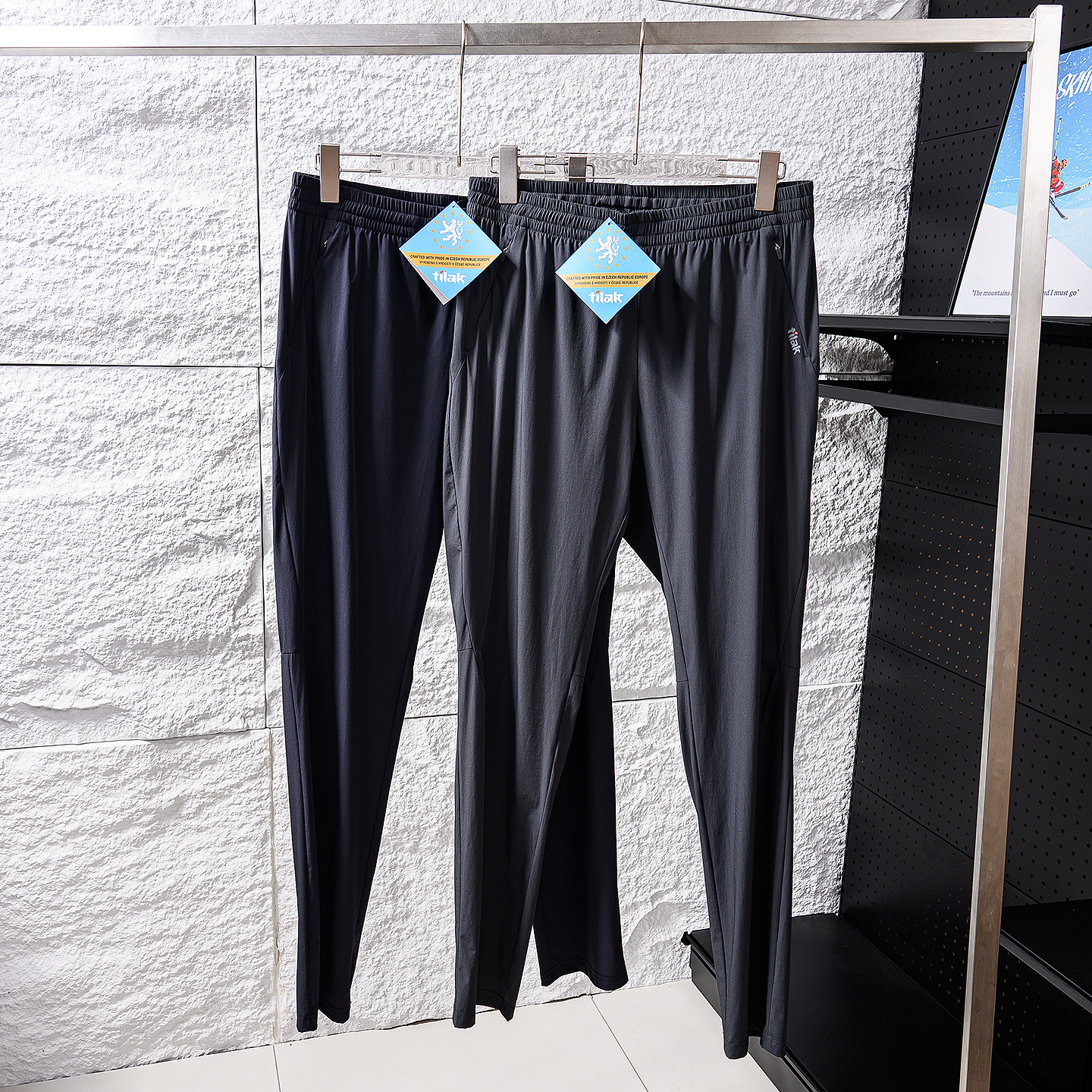 出口订单!速干舒适!外贸男装春夏薄款透气松紧腰运动休闲长裤潮