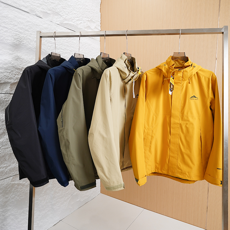 运动防风防水连帽冲锋夹克外套潮