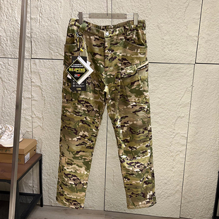秋冬户外运动加绒加厚防泼水迷彩直筒休闲裤 战术机能风 3D立裁