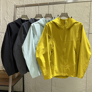 线下千元级！GM系列弹力软壳！秋季男士户外连帽防泼水冲锋衣外套