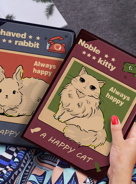 适用OPPOAir保护壳10.3英寸全包边oppopad5一代带笔槽2023款oppopad52电脑壳opd2101卡通vivo2平板防摔保护套