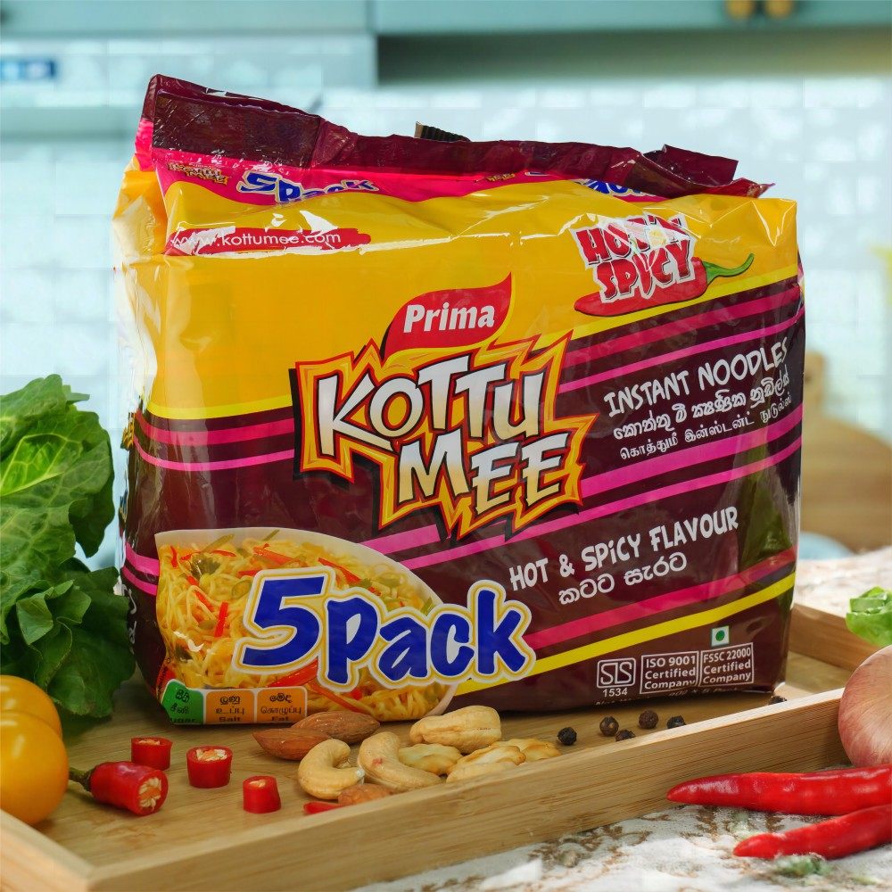 斯里兰卡进口prima方便面三口味可选