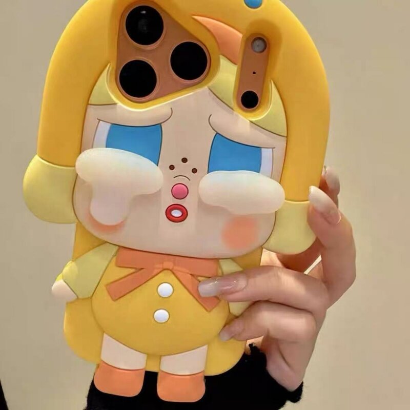 卡通青蛙小鸭子哭泣全包防摔式壳