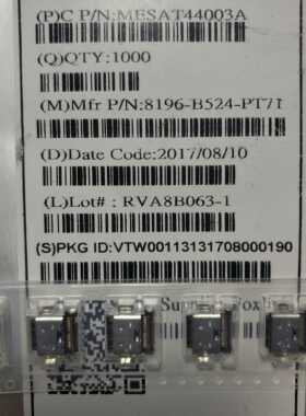 FOXLINK沉板 24Pin TYPE C连接器 8196-B524-PT71