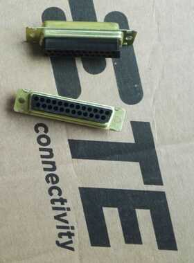 TE连接器 25Pin DB25连接器5205207-1