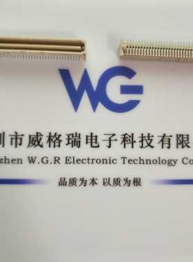 molex板对板1.0mm连接器，母座64pin，71436-0164 0714360164