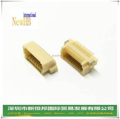 30PS-JMDSS-G-1-TF(LF)(SN) 0.5mm间距30p板对板母座 侧插式