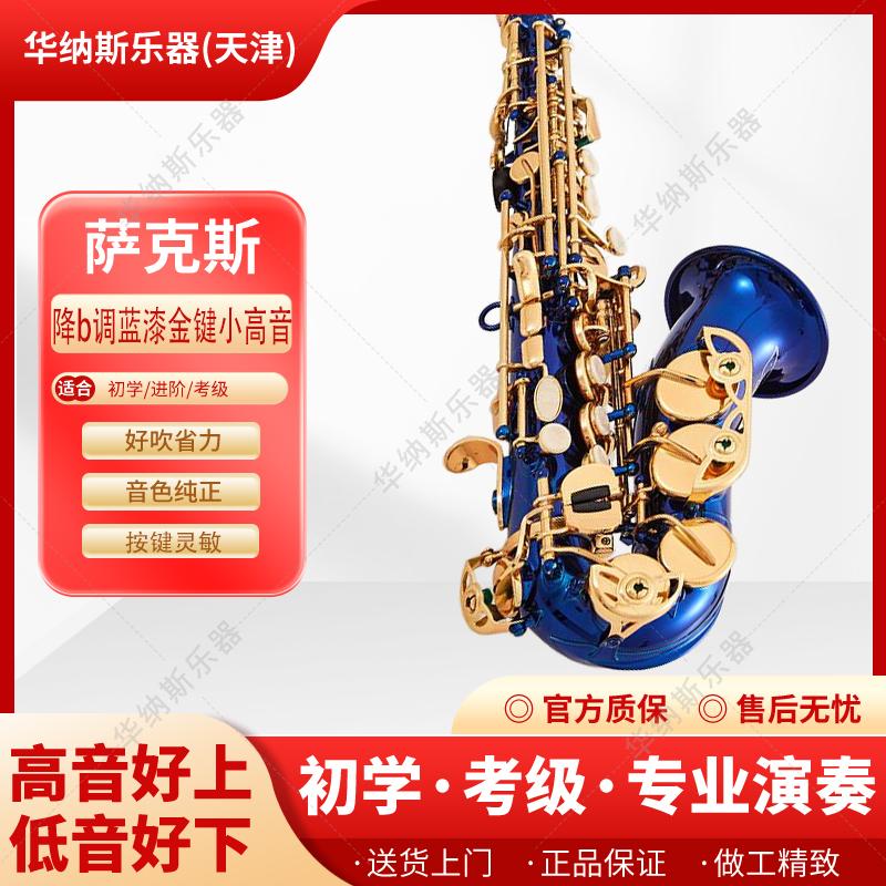 华纳斯蓝漆金键降B调小高音