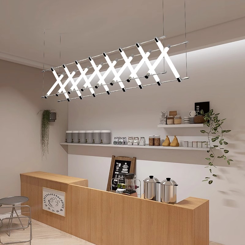 创意设计师餐厅吧台酒店工程吊灯