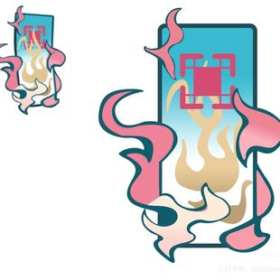 新款自制创意火起来封口贴出卡打包不干胶装饰贴纸