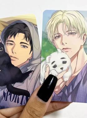 韩漫背光backlight周边小卡lezhin同款自印3寸小卡片拍立得装饰