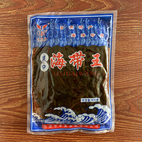 日照特产澹园春400克海带王华夏食品爽口香辣海带丝下饭菜零食
