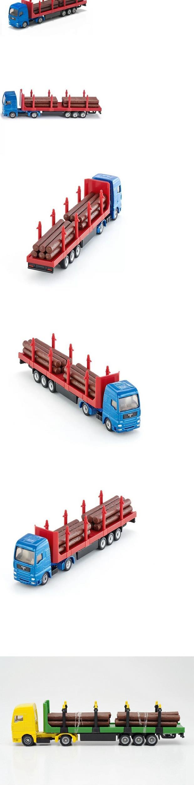 Siku trailer gỗ vận chuyển Đức Shigao hợp kim mô hình kỹ thuật chống xe cẩu trượt xe đồ chơi - Khác cửa hàng đồ chơi trẻ em