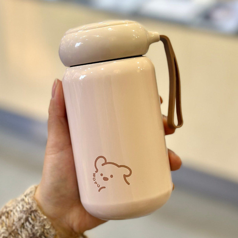 保温杯女高颜值2025新款316不锈钢迷你小巧可携式学生水杯泡茶杯