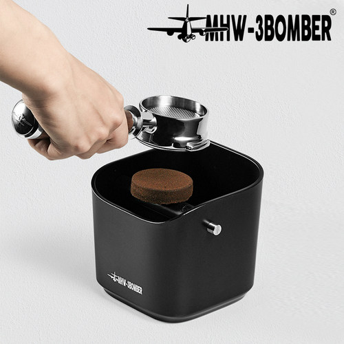 MHW-3BOMBER轰炸机咖啡粉渣桶迷你家用咖啡敲渣桶意式吧台废渣盒