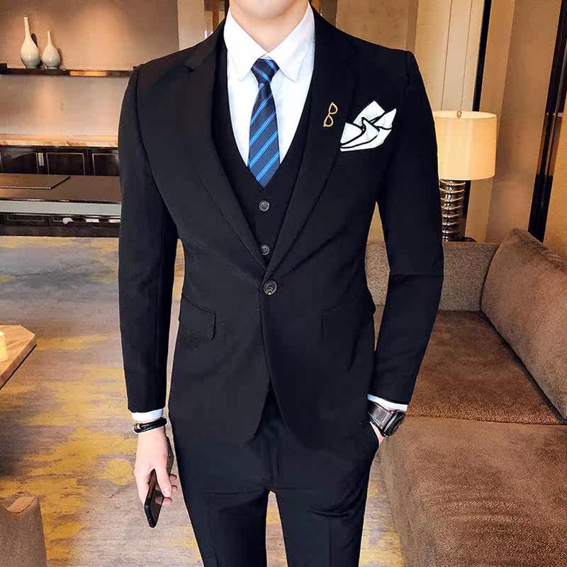 summer man business affairs Groom Three suit Thin section Self cultivation Blazer suit Korean Edition marry full dress Groomsmanin the Men's clothing, Suits  category - from Buy2taobao.com to provide professional Taobao agent buy service