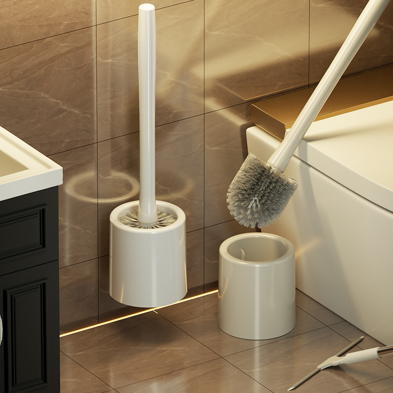 家用壁挂式马桶刷免打孔厕所刷子洗神器卫生间坐便器清洁套装刷子