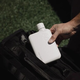 memobottle 不锈钢金属水壶扁平便携运动健身旅行水杯随手杯礼品