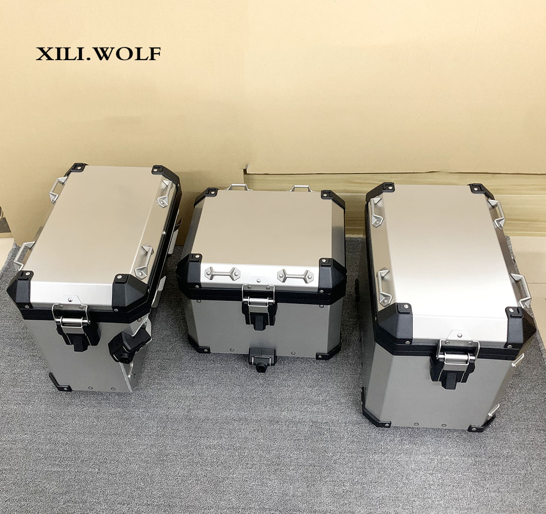 适用宝马水鸟R1250GS/R1200GS/ADV/F850GS改装铝合金三箱尾箱边箱