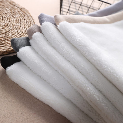 棉加绒毛护腰带秋冬针织保暖男女防寒腰部加厚腰围护胃护宫护肚子