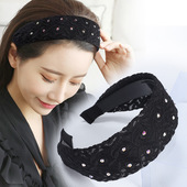 发箍宽边女防滑发卡百搭外出韩国压发洗脸遮白发头饰发夹头箍成人