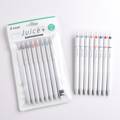 百乐Juice+按动中性笔0.4mm