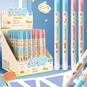 点石DS 9564魔液可擦复写笔可擦蓝钢笔专用魔笔无痕消字笔一头擦