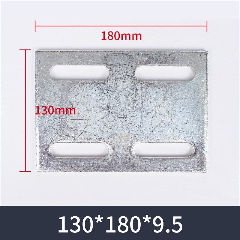 包邮冷镀锌铁板 钢板 钢管底座 立柱焊接件 幕墙连接件