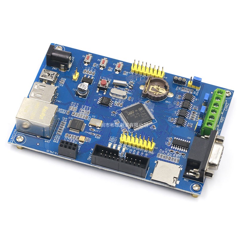 工控开发板STM32F407VET6学习 带485 双CAN 以太网 物联网STM32