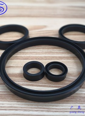 黑色YXd轴用液压小d油封IDUr蓝色Y型PU密封圈170 175*186 191*18m