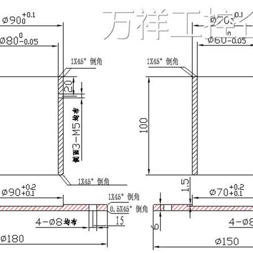 *三节多节笔式电动推杆动往复直筒直流电动缸12V24V工业级大推力