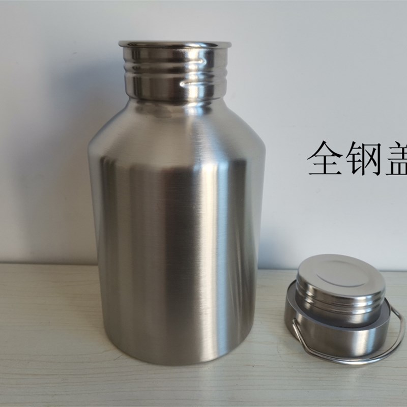 摩托车备用油箱304不锈钢小型便携汽油桶副油箱汽油壶油瓶柴油2升