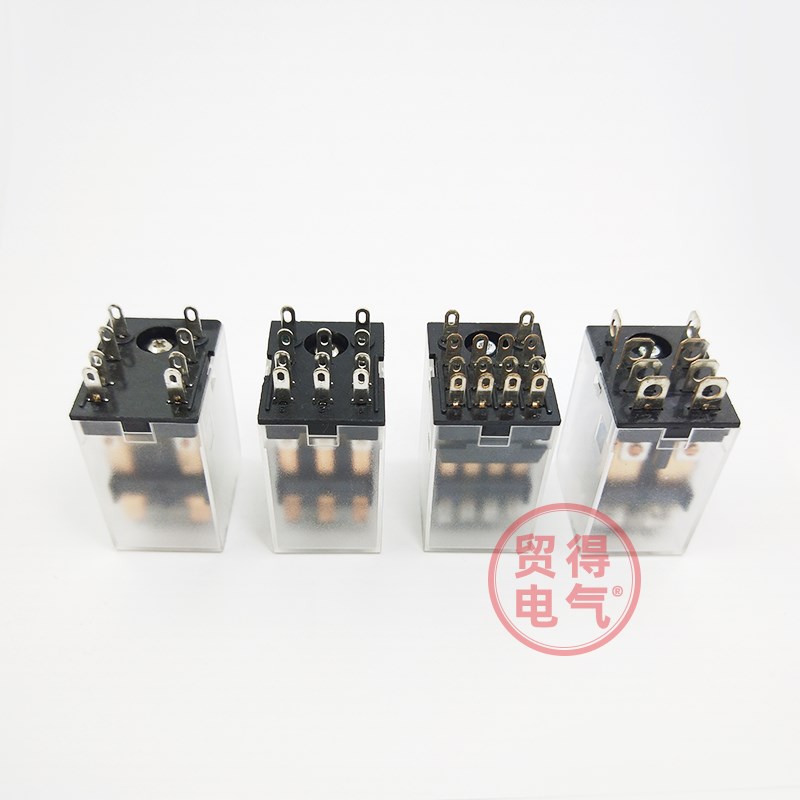 HH54P铜点HH64P 52P 53P JQX-13F 63P 62P小型中间电磁继电器底座
