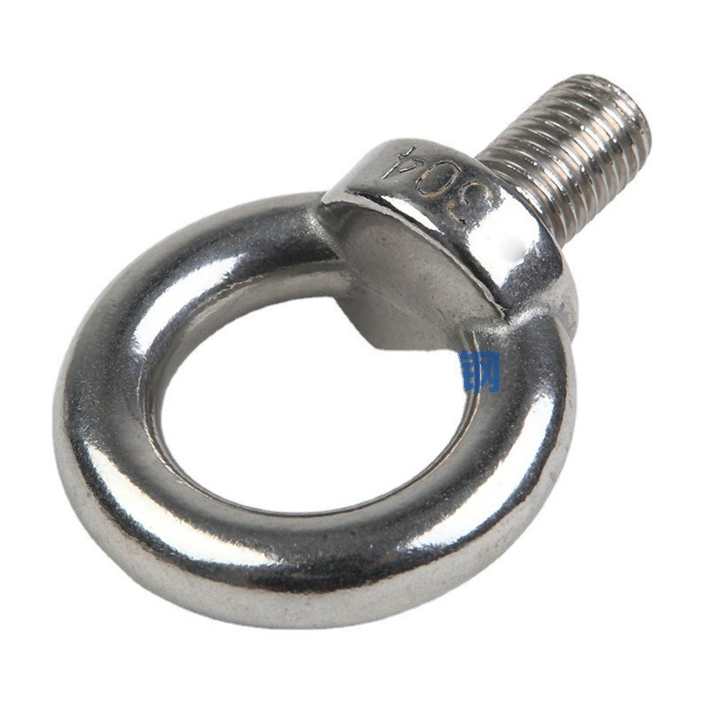 304不锈钢吊环螺丝M12吊环螺钉E吊环螺栓圆环T螺丝环型螺丝吊丝
