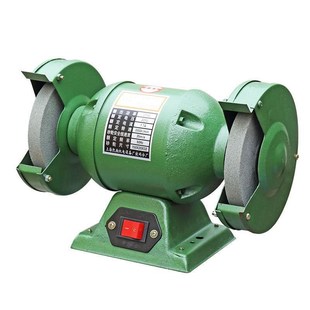 家用工业220V台式砂轮机电动磨砂机小型打磨机磨刀玉石抛光机5寸