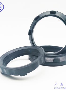 AS/PP气动防尘缓冲密封圈带点气封32 42/36 46/40 50R 60 67/57 6