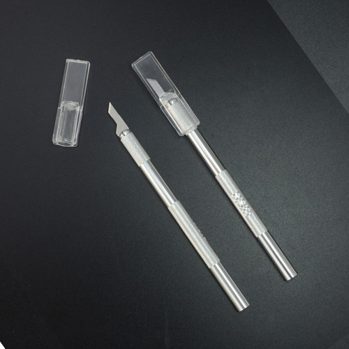 线路板QC修补刀柄 雕刻刀架 全铝柄割网刀刻纸刀X-ACTO16/11#刀片