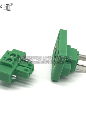 插拔式穿墙接线端子KF2EDGWB-3.81 2P 3 4 5 6 7 8 9-16P 15EDGWB