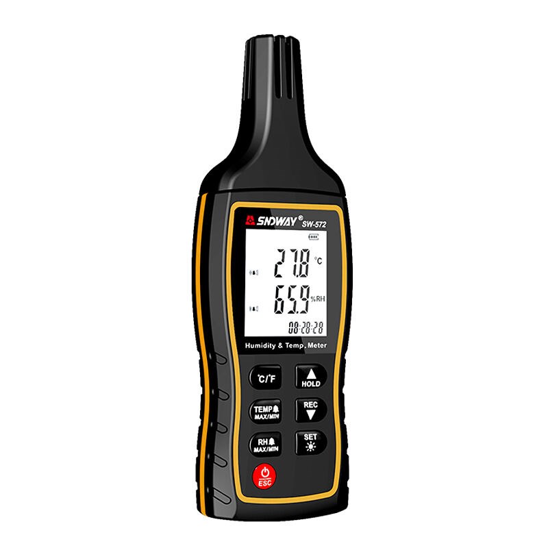 深达威手持数字温湿度计家用温度表湿度计室内电子测温湿度烘培室