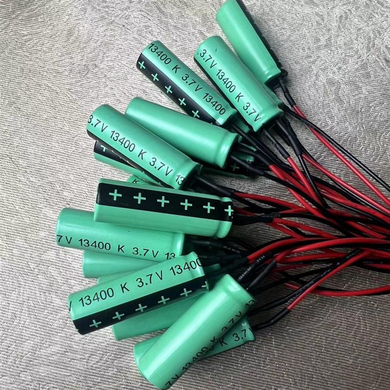快速充电放电 电容式锂电池v13400电容锂电池3.7V卡片机等